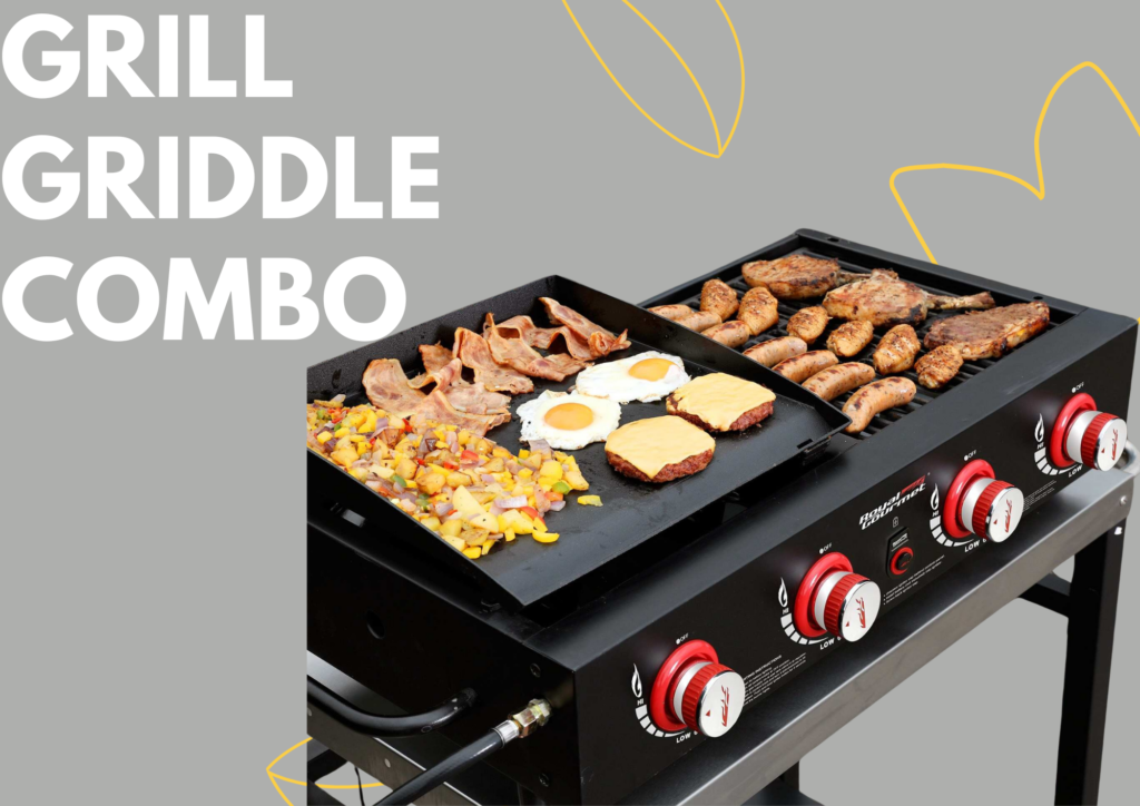 Grill Griddle Combo