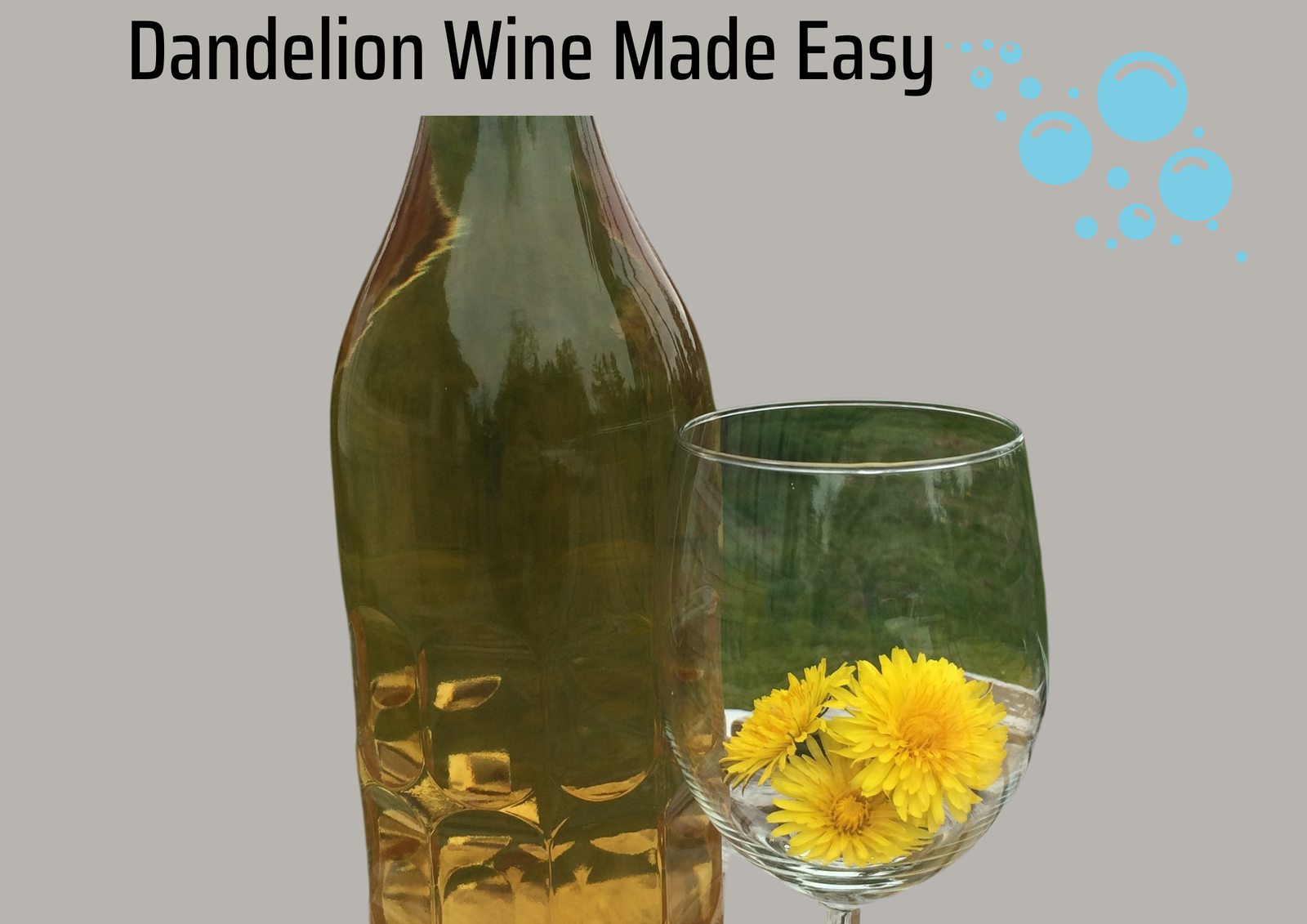 Dandelion Wine Made Easy