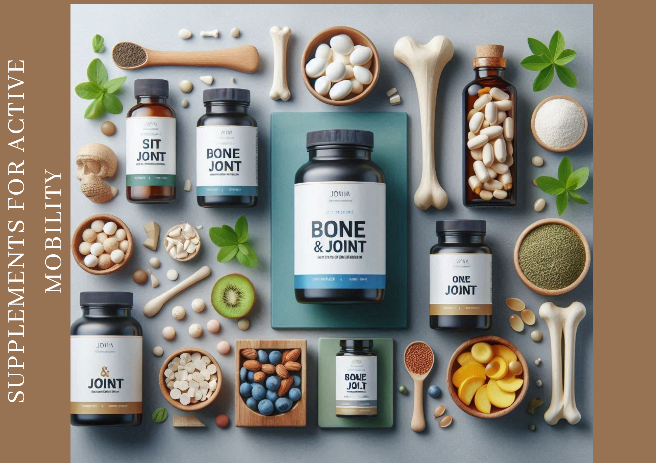 Stronger Bones, Suppler Joints: The Best Supplements for Active Mobility